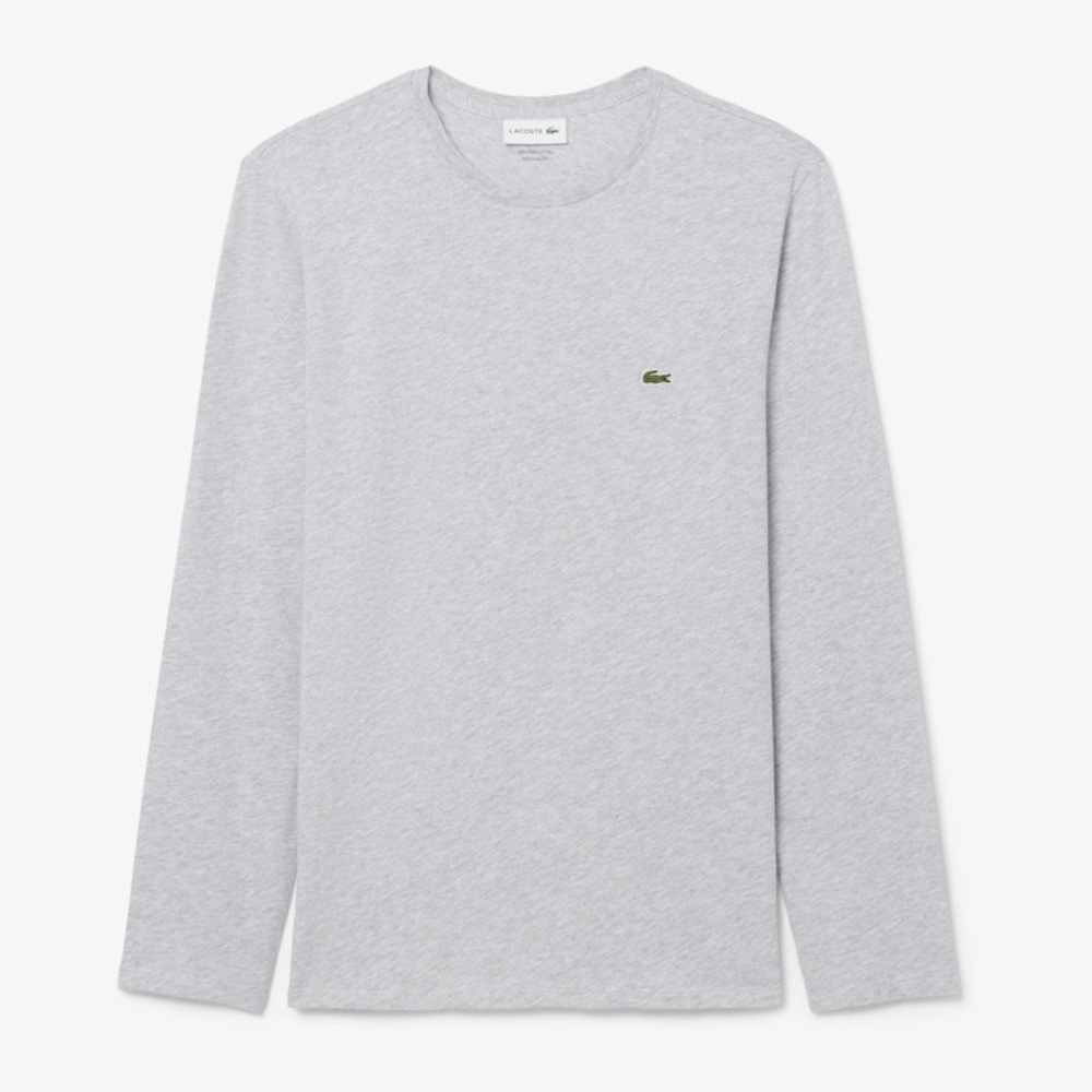 Lacoste Men's Long Sleeve Cotton T-Shirt XXL